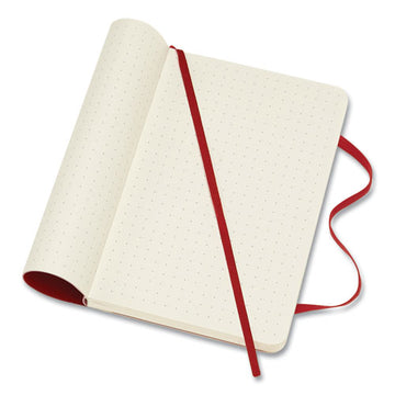 Moleskine® Classic Softcover Notebook, 1 Subject, Dotted Rule, Scarlet Red Cover, 5.5 X 3.5 freeshipping - TVN Wholesale